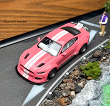 Load image into Gallery viewer, Liberty 1:64 Pink Mustang Widebody Muscle Sports Model Diecast Metal Car New Collection

