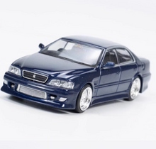 Load image into Gallery viewer, Tarmac 1:64 JDM Blue Mark II JZX100 VERTEX Sports Model Diecast Metal Car New
