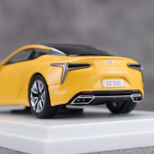 Load image into Gallery viewer, AR 1:64 Yellow 2018 LC500 Coupe Sports Model Diecast Metal Car New Collection
