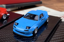 Load image into Gallery viewer, YM 1:64 Blue JDM Miata MX5 Pandem Hard Top Sports Model Diecast Resin Car New
