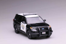 Load image into Gallery viewer, 1:64 596 Black Explorer CHP Highway Patrol Police Model Diecast Metal Car New Collection
