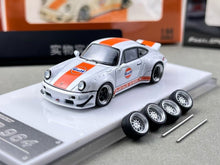 Load image into Gallery viewer, FS 1:64 White Gulf RWB 964 Classic Sports Model Diecast Metal Car New Collection
