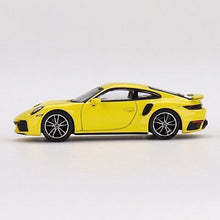 Load image into Gallery viewer, MINIGT 1:64 Yellow 911 Turbo S Racing Sports Model Toy Metal Car 497
