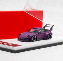 Load image into Gallery viewer, Scalemini 1:64 Purple RWB 993 911 Racing Sports Model Diecast Resin Car New Collection
