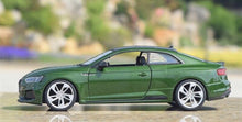Load image into Gallery viewer, Bburago 1:24 Green RS5 Coupe Racing Sports Model Toy Diecast Metal Car Box BN

