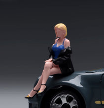 Load image into Gallery viewer, 1:64 Painted Figure Model Miniature Resin Diorama Sand Blond Sexy Lady Beauty
