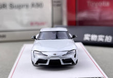Load image into Gallery viewer, Model1 1:64 JDM White GR Supra A90 Coupe Sports Model Diecast Metal Car New Collection
