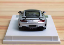 Load image into Gallery viewer, MJ 1:64 Silver AMG GTR Coupe Super Racing Sport Model Diecast Metal Car New Collection

