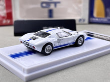 Load image into Gallery viewer, FY 1:64 White GT40 MK1 MK2 Coupe Racing Sports Model Diecast Metal Car New Collection
