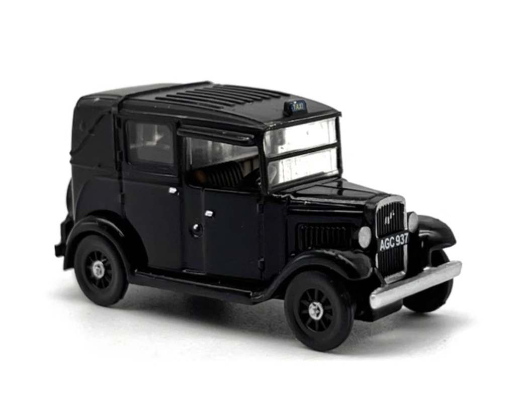 1:120 1934 Low Load Taxi Vintage Classic Model Diecast Metal Car