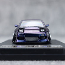 Load image into Gallery viewer, MT 1:64 Purple Silvia S13 180SX Spirit Sports Model Diecast Metal Car New Collection
