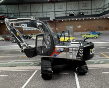 Load image into Gallery viewer, 1:76 Silver JCB Construction Excavator Digger Model Diecast Metal New Collection
