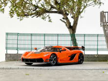 Load image into Gallery viewer, CM 1:64 Orange Jesko Racing Sports Model Diecast Metal Car BN
