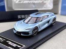 Load image into Gallery viewer, BSC 1:64 Ice Blue Gemera Coupe Sports Model Diecast Metal Car BN
