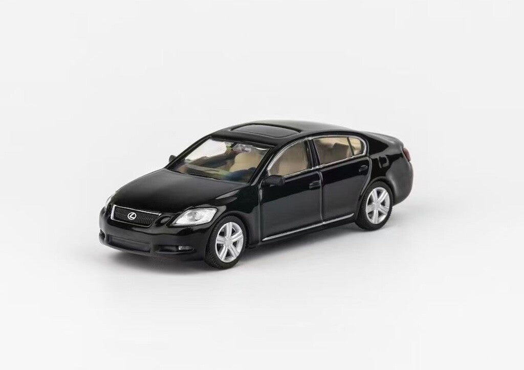 Model1 1:64 Black GS300 Luxury Sedan Sports Model Metal Diecast Car BN