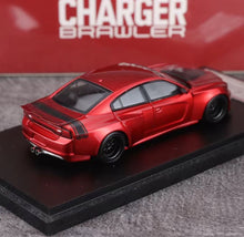 Load image into Gallery viewer, PSC 1:64 Red Charger Muscle Sports Model Diecast Metal Car New Collection
