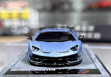 Load image into Gallery viewer, 1:64 GradePro Ice Blue SVJ LP770-4 Aventador Sport Model Diecast Resin Car New Collection
