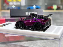 Load image into Gallery viewer, YM 1:64 Purple Zonda 760LH Q Cute Mini Sports Model Diecast Resin Car New Collection
