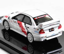 Load image into Gallery viewer, HobbyJapan 1:64 White Decal Lancer Evolution EVO 6 VI Model Diecast Metal Car
