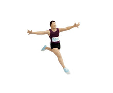 Load image into Gallery viewer, 1:64 Painted Figure Mini Model Miniature Resin Diorama Sand Running Man Athlete
