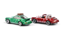 Load image into Gallery viewer, XCARTOYS 1:64 Christmas Set Singer 964 Targa Sport Model Diecast Metal Car New
