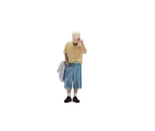 Load image into Gallery viewer, 1:64 Painted Figure Mini Model Miniature Resin Diorama Man Boy Casual Trendy Cap
