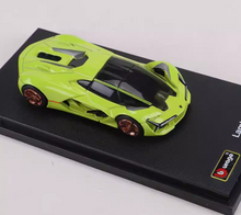 Load image into Gallery viewer, Bburago 1:64 Green Terzo Millennio Sports Model Diecast Metal Car New Collection
