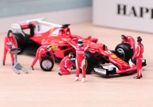 Load image into Gallery viewer, 1:64 Painted Figure Model Miniature Resin Diorama Sand Formula 1 Racing Racer
