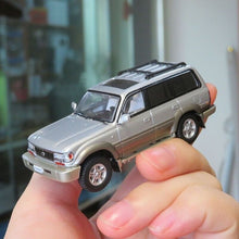 Load image into Gallery viewer, GCD 1:64 Silver LX450 Off Road SUV Model Diecast Metal Car
