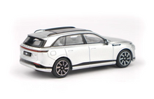 Load image into Gallery viewer, XCARTOYS 1:64 Silver Xpeng G9 EV Electric Vehicle SUV Model Diecast Metal Car
