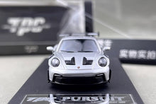 Load image into Gallery viewer, TPC 1:64 Silver 911 GT3 RS 992 Pursuit Sports Model Diecast Metal Car New Collection
