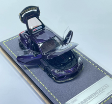 Load image into Gallery viewer, Topart 1:64 Purple GR Supra A90 Sports Open Model Diecast Metal Car Box New Collection
