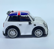 Load image into Gallery viewer, DK 1:64 HEC Gray Mini Cooper Flag Cute Q Sports Model Diecast Metal Car New Collection
