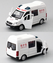 Load image into Gallery viewer, CCA 1:53 BENZ Sprinter Police Ambulance Van Model Toy Diecast Metal Car BN
