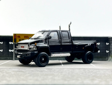 Load image into Gallery viewer, GOC 1:64 HEC Black Top kick C4500 Muscle Pickup Truck Model Diecast Metal Car
