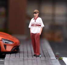Load image into Gallery viewer, 1:64 Painted Figure Model Miniature Resin Diorama Toy Sand Couple Lovers Trendy
