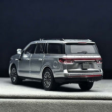 Load image into Gallery viewer, WTX 1:64 Silver Navigator L Full Sized SUV Sports Model Diecast Metal Car New Collection
