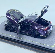 Load image into Gallery viewer, Topart 1:64 Purple GR Supra A90 Sports Open Model Diecast Metal Car Box New Collection
