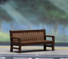 Load image into Gallery viewer, 1:64 Painted Figure Model Miniature Resin Diorama Oil Drum Road Sign Bench Set
