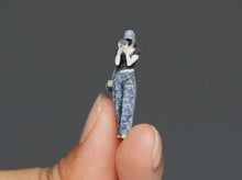 Load image into Gallery viewer, 1:64 Painted Figure Model Miniature Resin Diorama Sand Photographer Camera Girl
