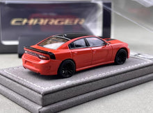 Load image into Gallery viewer, Elite 1:64 Orange Charger SRT Engine Sedan Sports Model Diecast Metal Car New Collection
