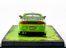 Load image into Gallery viewer, Transcend 1:64 Green 1995 Eclipse GS FNF Sports Model Diecast Metal Car New Collection
