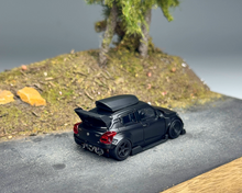 Load image into Gallery viewer, GS 1:64 JDM Matte Black Swift Widebody Sports Model Diecast Metal Car New Collection
