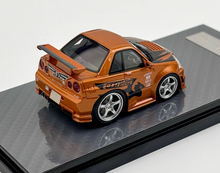 Load image into Gallery viewer, YM 1:64 JDM Skyline GTR R34 Z-TUNE Q Cute Car Sports Model Diecast Resin New Collection
