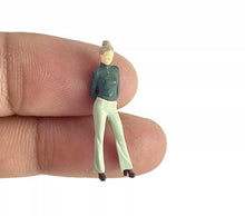 Load image into Gallery viewer, 1:64 Painted Figure Mini Model Miniature Resin Diorama Set Business Man Lady Toy
