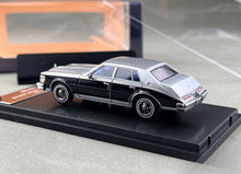 Load image into Gallery viewer, TC 1:64 1985 Silver Black Seville Elegante Sports Model Diecast Metal Car New Collection
