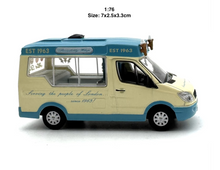 Load image into Gallery viewer, OXFORD 1:76 Benz Ice Cream Cart Van Truck Sports Model Diecast Metal Car New
