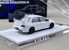 Load image into Gallery viewer, ATS 1:64 JDM White Lancer Evolution EVO IX 9 Sport Model Diecast Metal Car New Collection
