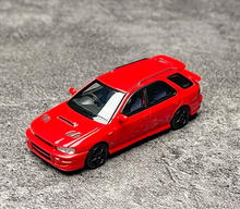 Load image into Gallery viewer, MH 1:64 Red Impreza Wagon WRX STi Sports Model Diecast Metal Car New Collection
