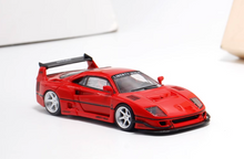 Load image into Gallery viewer, Top Art 1:64 Red F40 LBWK Racing Sports Model Diecast Metal Car New Collection
